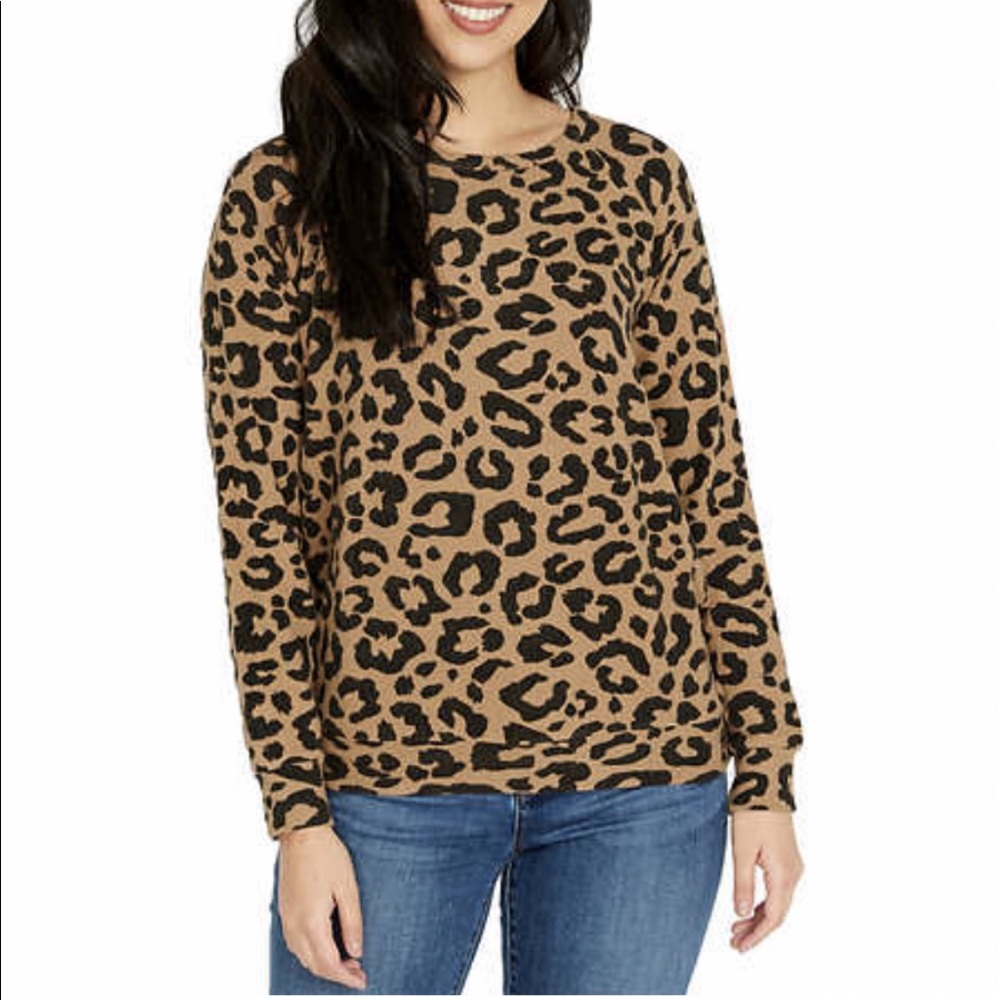 Super Soft Leopard Print Sweater